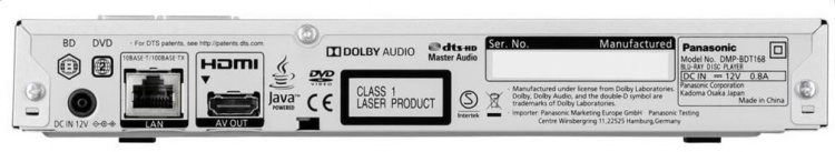 Panasonic DMP-BDT168EG Smart Blu-ray-spiller