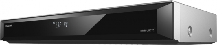 Panasonic DMR-UBC70EGS 4K UHD-oppskalerende Blu-ray-spiller og 500 GB HD-digitalbox, sølv