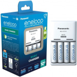 Panasonic Eneloop BQ-CC51 lader + 4 x 2000 mAh AA-batterier