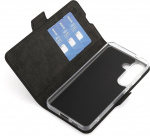 Wave BookCase beskyttelsesveske, Samsung Galaxy S24, svart