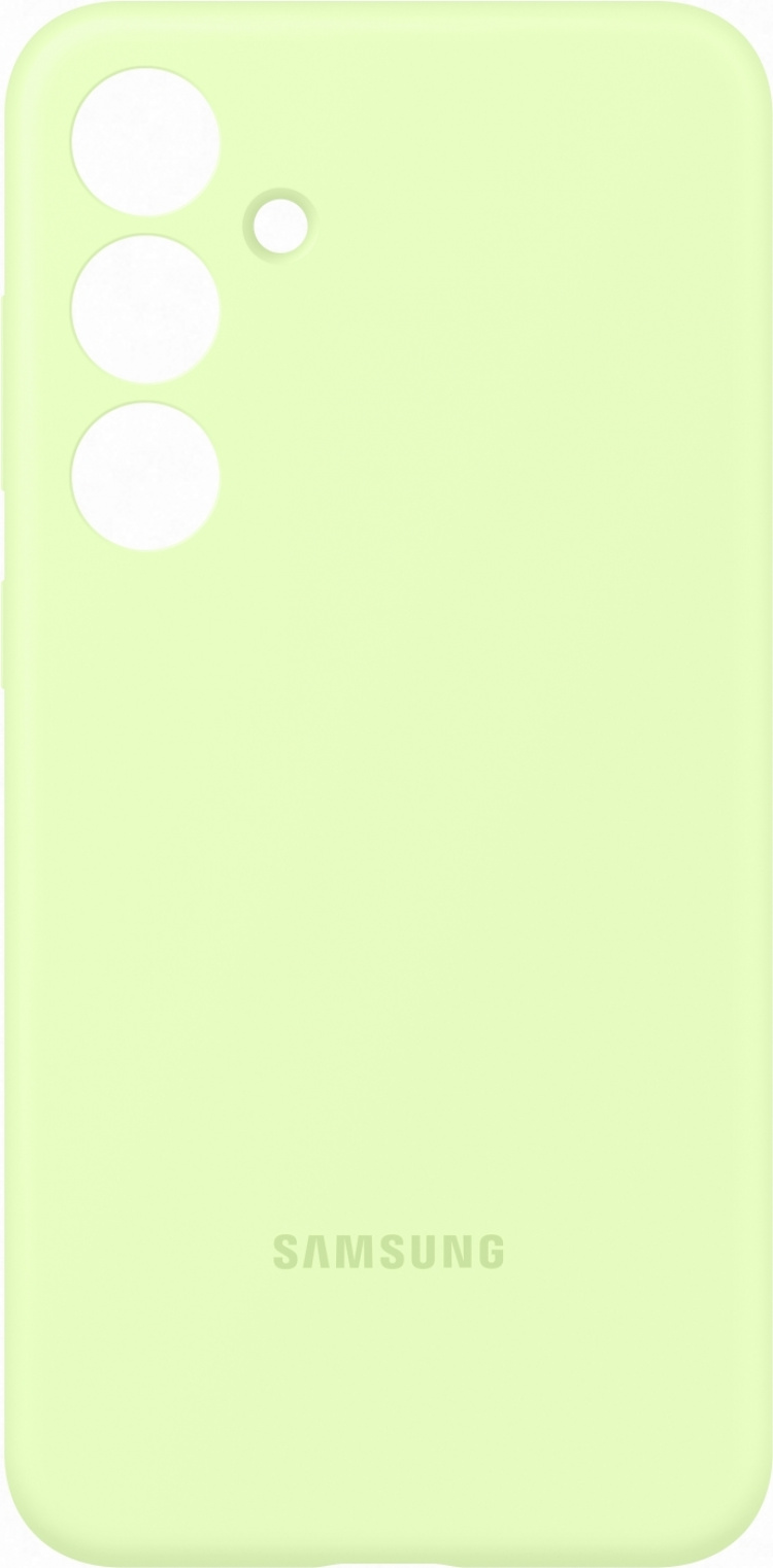 Samsung Galaxy S24+ silikonetui, lysegrønn