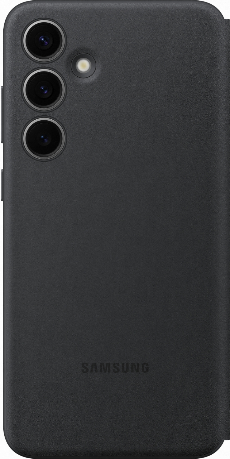 Samsung Galaxy S24+ Clear View Wallet Case, svart