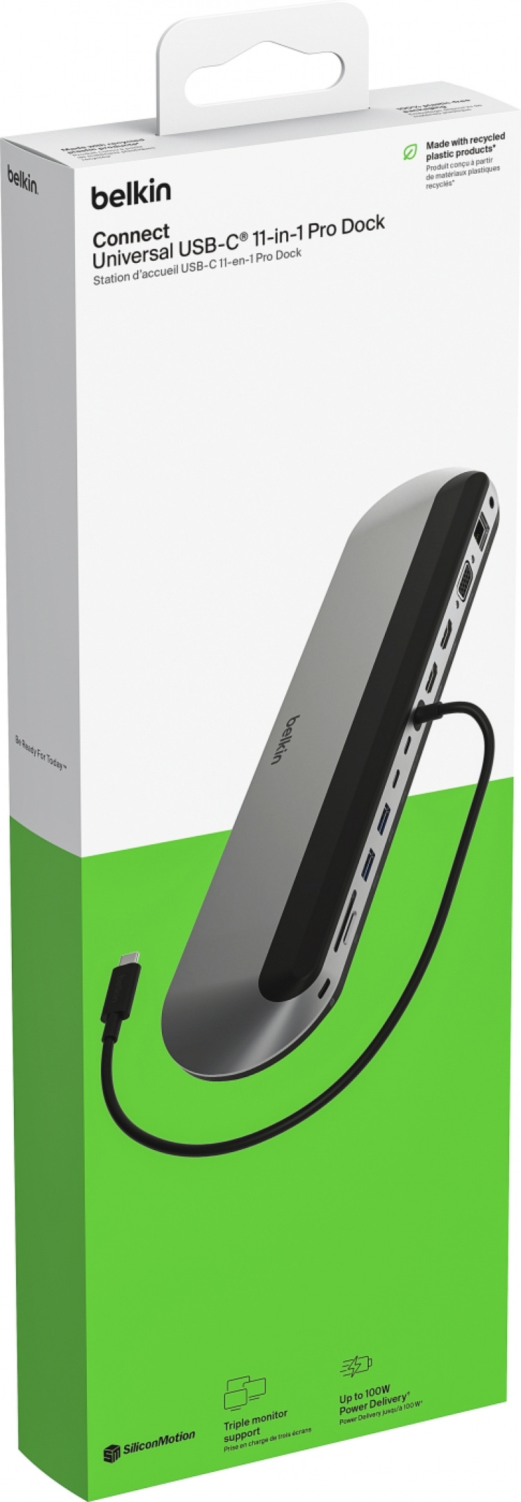 Belkin INC014btSGY USB-C-dokkingstasjon Belkin INC014btSGY USB-C-dokkingstasjon