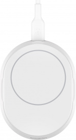 Belkin BoostCharge Pro sammenleggbar Qi2-ladeplate, hvit Belkin BoostCharge Pro sammenleggbar Qi2-ladeplate, hvit