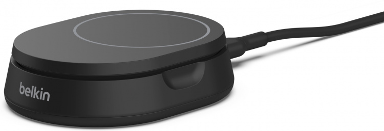 Belkin BoostCharge Pro sammenleggbar Qi2-ladestasjon, svart Belkin BoostCharge Pro sammenleggbar Qi2-ladestasjon, svart