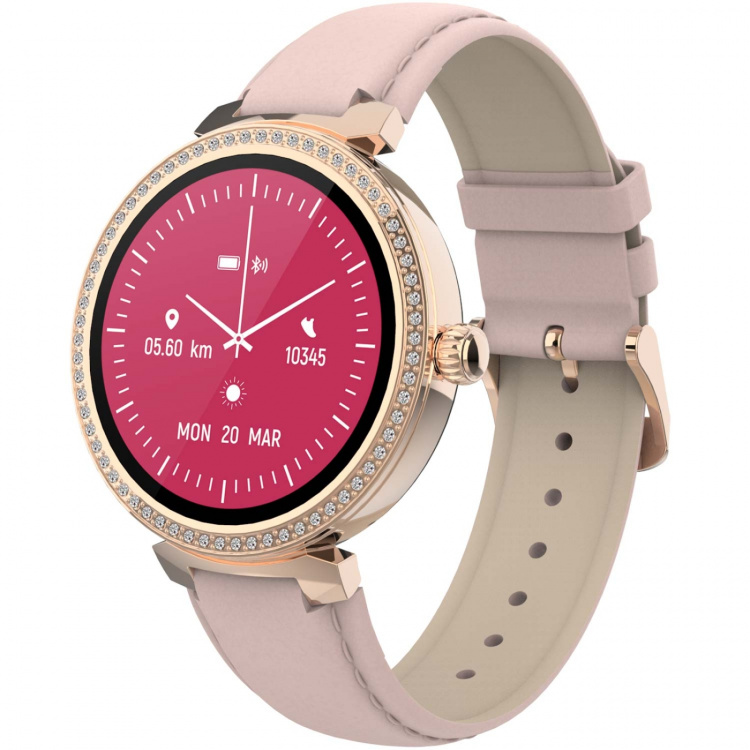 Denver SWC-342RO Bluetooth SmartWatch med puls- og oksygenmåler Denver SWC-342RO Bluetooth SmartWatch med puls- og oksygenmåler