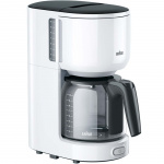 Braun Kaffetrakter KF3100WH PurEase 10Cup 1000W