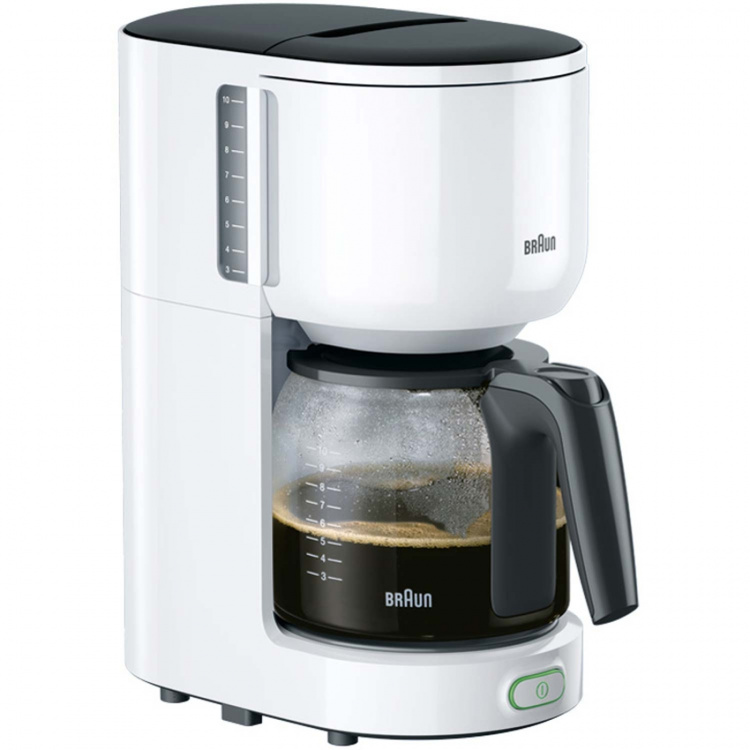 Braun Kaffetrakter KF3100WH PurEase 10Cup 1000W