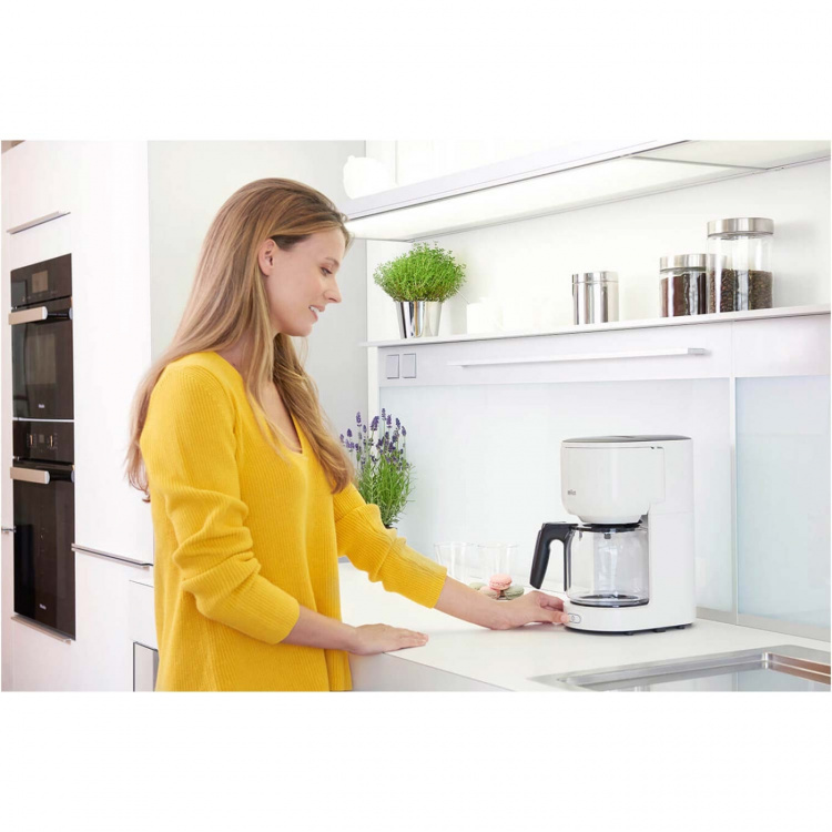 Braun Kaffetrakter KF3100WH PurEase 10Cup 1000W