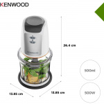 Kenwood Minihakker CHP61.100WH EasyChop Kenwood Minihakker CHP61.100WH EasyChop