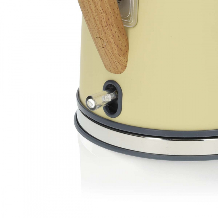 Nedis Vannkoker | 1.7 l | Soft-Touch | Gul | Roterbar 360 grader | Skjult varmeelement | Strix® kontroll | Koketørr beskyttelse Nedis Vannkoker | 1.7 l | Soft-Touch | Gul | Roterbar 360 grader | Skjult varmeelement | Strix® kontroll | Koketørr beskyttelse