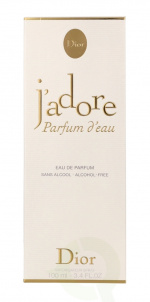 Dior J\'Adore Parfum D\'Eau Edp Spray 100 ml uten alkohol