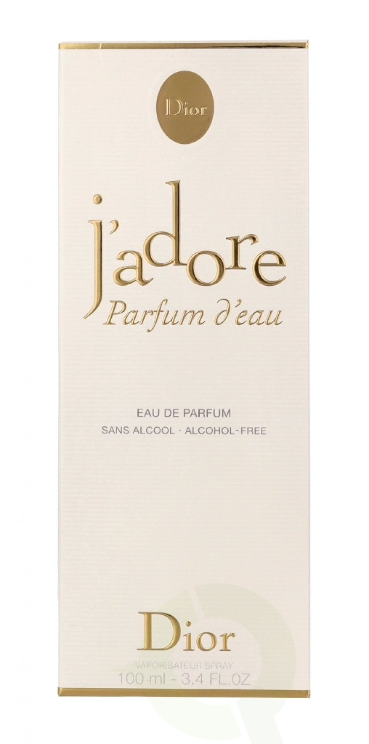 Dior J\'Adore Parfum D\'Eau Edp Spray 100 ml uten alkohol