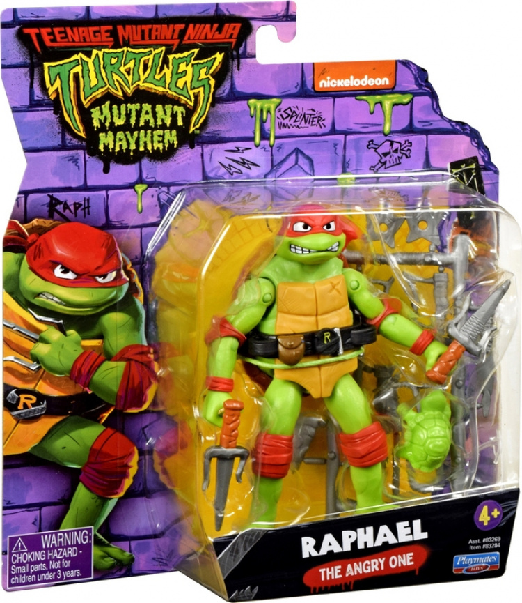 Teenage Mutant Ninja Turtles: Mutant Mayhem Raphael-figur