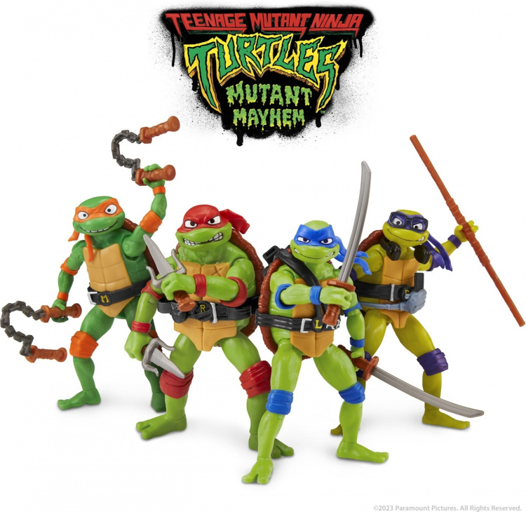 Teenage Mutant Ninja Turtles: Mutant Mayhem Raphael-figur