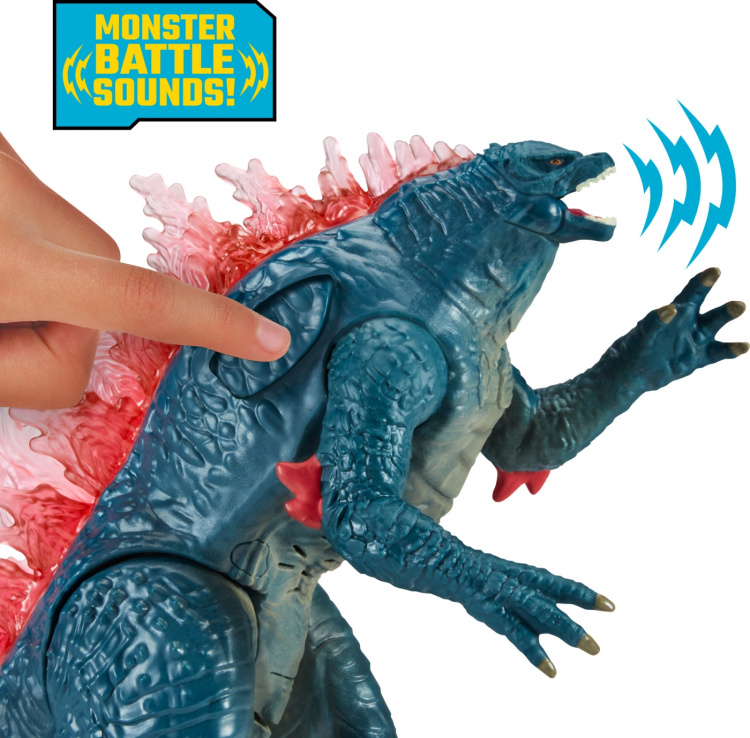 Godzilla x Kong: The New Empire Deluxe Battle Roar Godzilla Evolved-figur, 17,5 cm