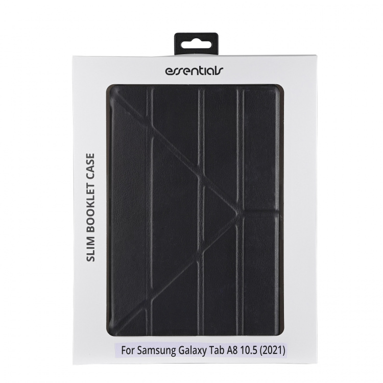 Essentials Samsung Galaxy Tab A8 nettbrettveske, svart