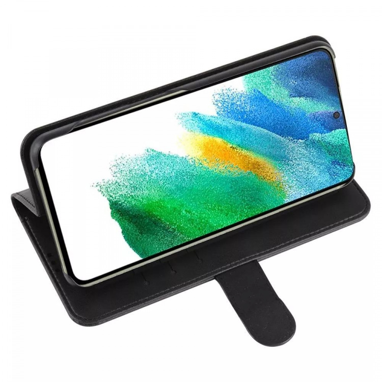 Krusell Samsung Galaxy 21 FE PhoneWallet, svart Krusell Samsung Galaxy 21 FE PhoneWallet, svart