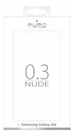 Puro Samsung Galaxy A12 0.3 Nude, gjennomsiktig