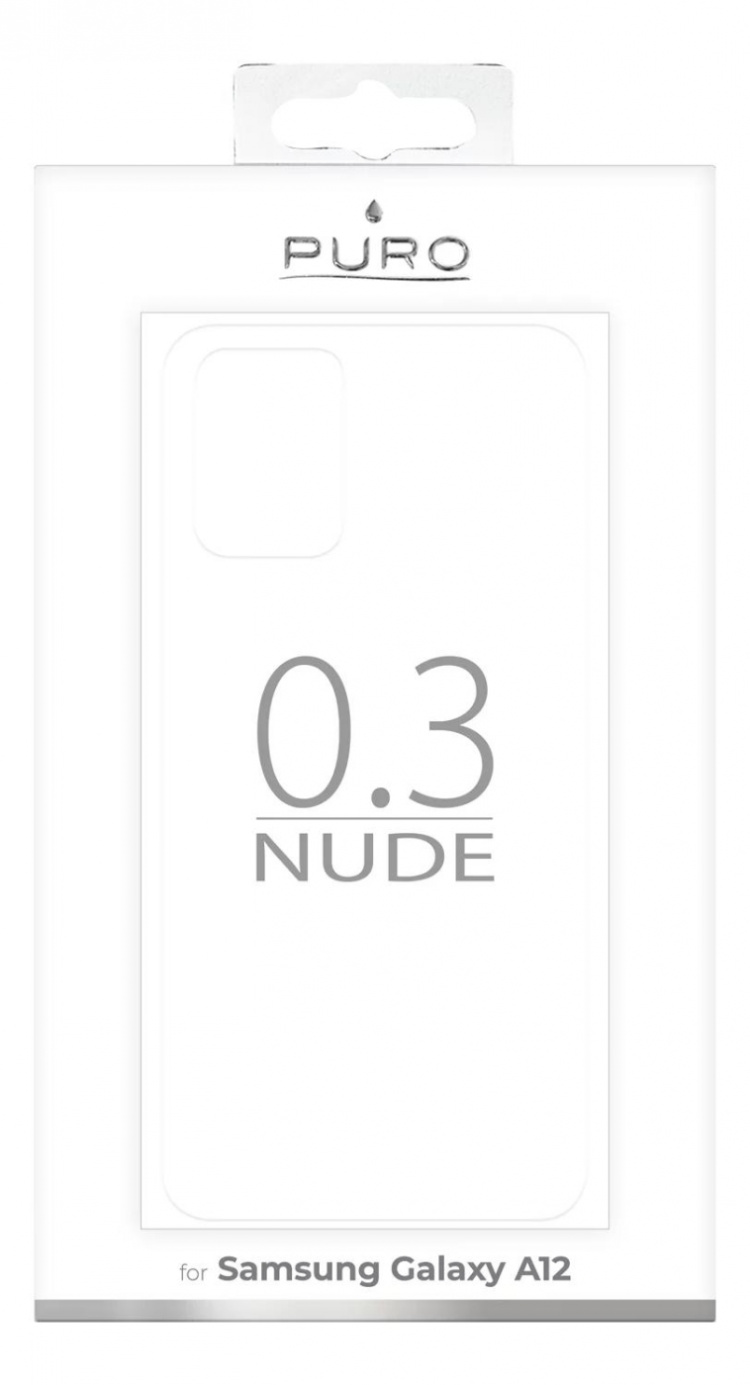 Puro Samsung Galaxy A12 0.3 Nude, gjennomsiktig