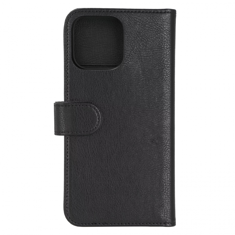 Essentials iPhone 14 Pro Max PU-vegg, avtakbar, 3 kort, svart