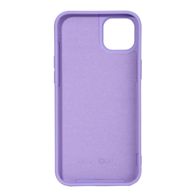 Essentials iPhone 14 Plus Mag-bakdeksel i silikon, lilla