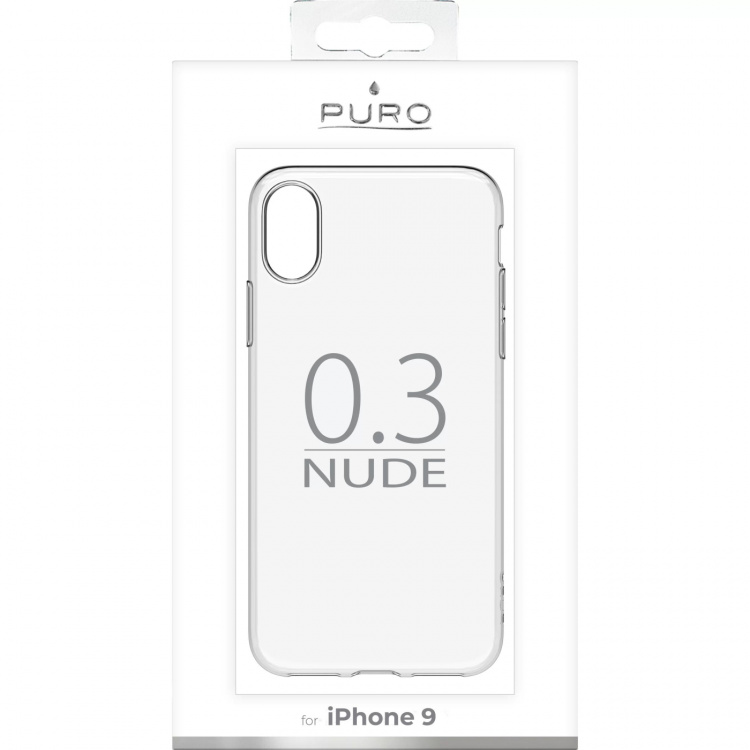 Puro iPhone XR, 0,3 Nude-deksel, transp