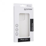 Essentials iPhone 15 Pro TPU bakdeksel, gjennomsiktig