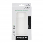 Essentials iPhone 15 Pro Max resirkulert TPU-bakdeksel, gjennomsiktig