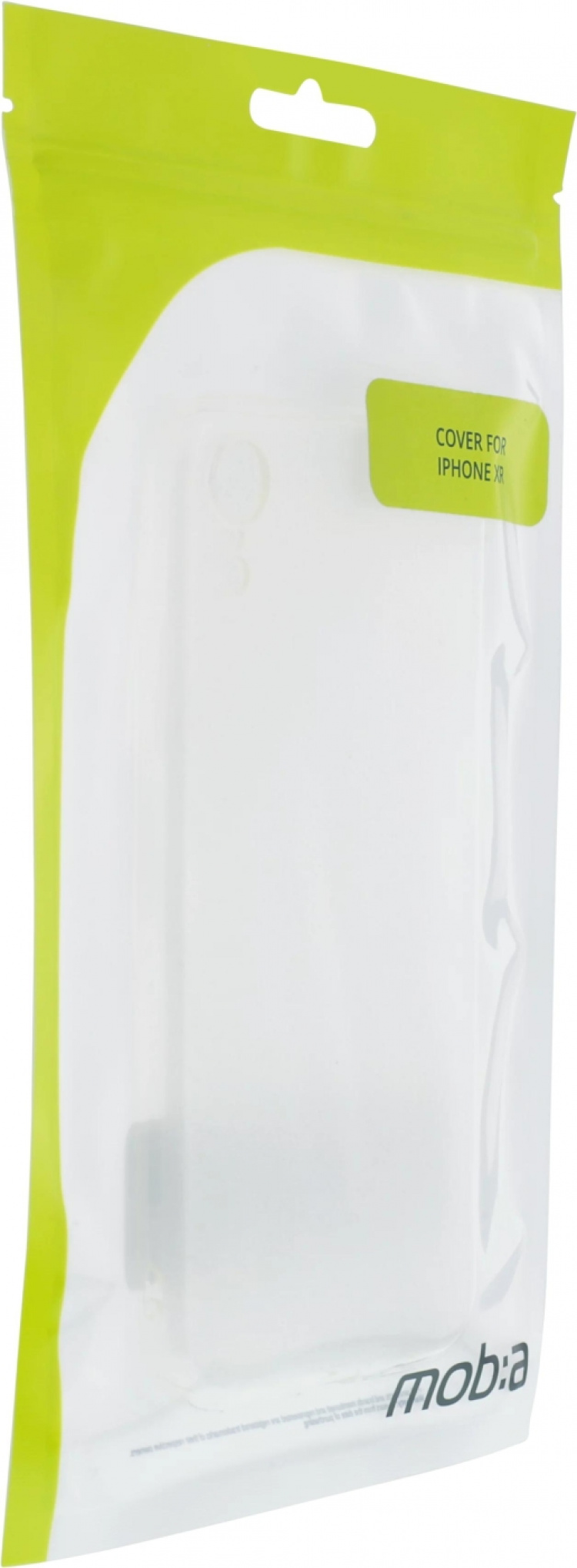 moba iPhone XR, TPU-deksel, gjennomsiktig