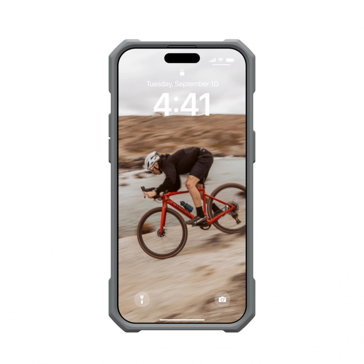 Urban Armor Gear iPhone 15 Pro Max Essential Armor Magsafe - Sølv