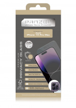 Panzer iPhone 14 Pro Max 2-veis fullpasset personvernglass Panzer iPhone 14 Pro Max 2-veis fullpasset personvernglass
