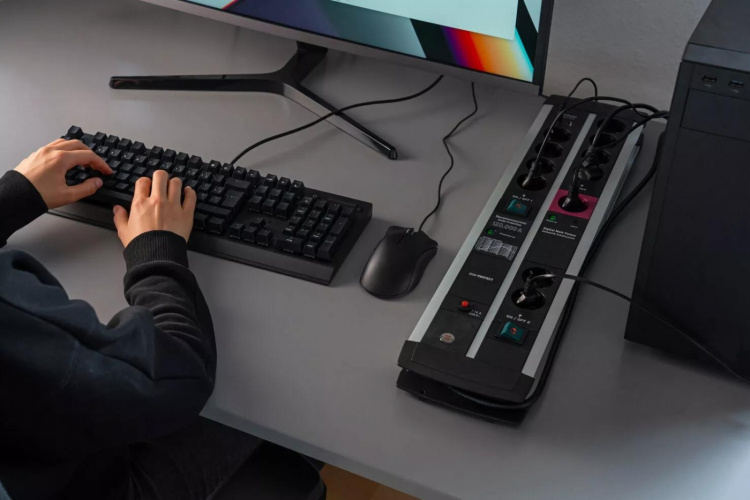 Brennenstuhl Premium-Protect-Line 120.000A automatisk overspenningsvern 3m