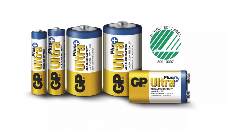 GP Ultra Plus Alkaline AAA 40-pakning (S)