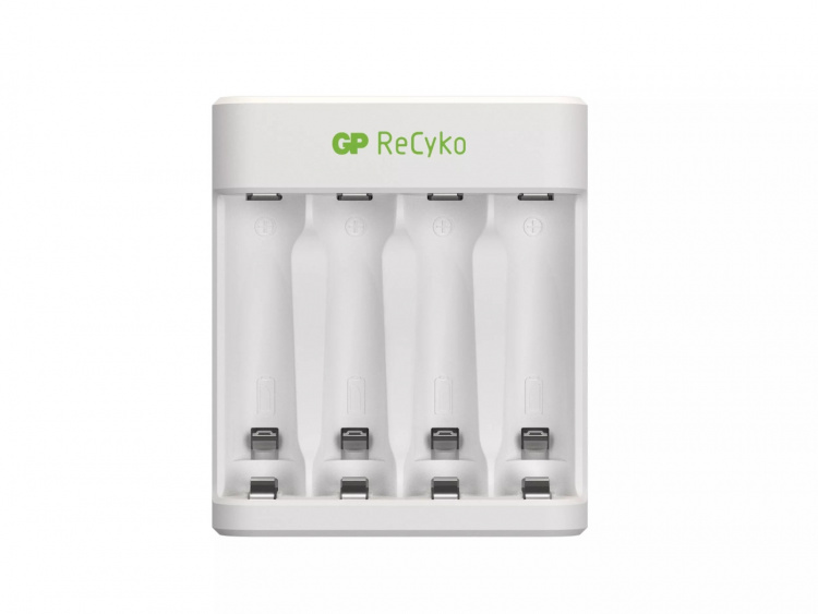GP ReCyko standardlader m/4xAAA 850mAh (PB)