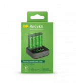 GP EverydayCharger m/ladestasjon + 4xAA (PB)