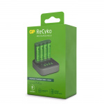 GP EverydayCharger m/ladestasjon + 4xAA (PB)