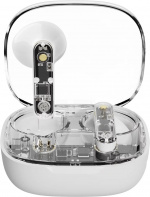 Streetz T150 TWS-øretelefoner, gjennomsiktig hvit Streetz T150 TWS-øretelefoner, gjennomsiktig hvit
