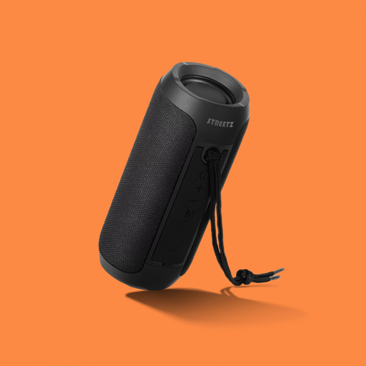 Streetz S250 Bluetooth-høyttaler 2x5W, AUX, micro SD-spor, svart Streetz S250 Bluetooth-høyttaler 2x5W, AUX, micro SD-spor, svart