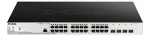 D-Link 28-port Gigabit PoE Metro Ethernet-svitsj