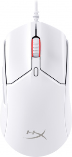 HyperX Pulsefire Haste 2 Gaming Mouse - spillmus, hvit