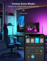 Govee DreamView G1 Pro Gaming Light Kit - lyssett for gaming, 2 stk