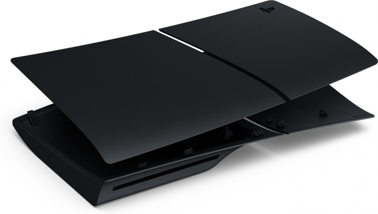 PLAYSTATION 5 (Slim-modellserien) deksel - Midnight Black-deksel PLAYSTATION 5 (Slim-modellserien) deksel - Midnight Black-deksel
