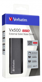 Verbatim Vx500 Ekstern SSD USB 3.1 G2 120 GB