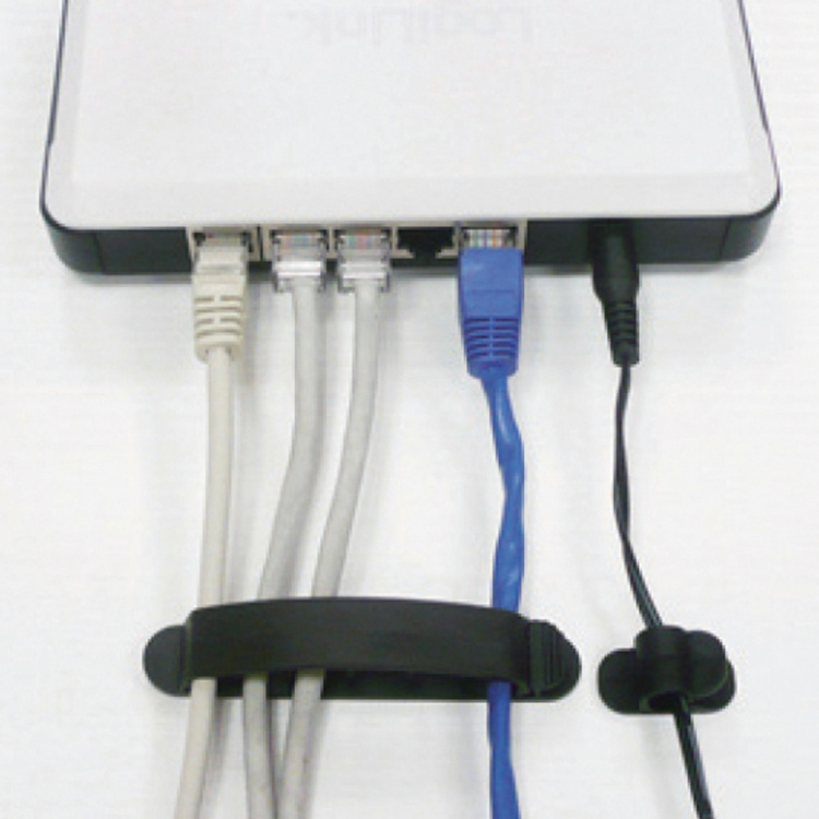 LogiLink Kabelhåndteringssett 10 deler, selvklebende LogiLink Kabelhåndteringssett 10 deler, selvklebende