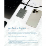 Transcend Bærbar SSD ESD360C USB-C 1 TB 20 Gbps (R2000/W2000 Mb/s) Transcend Bærbar SSD ESD360C USB-C 1 TB 20 Gbps (R2000/W2000 Mb/s)