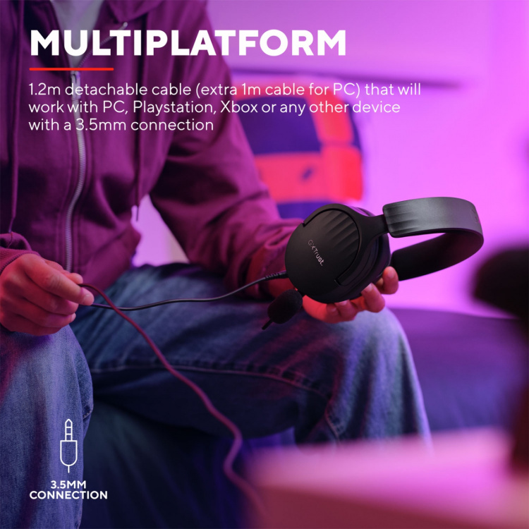 Trust GXT 489 Fayzo Gaming-hodesett Eco Black Trust GXT 489 Fayzo Gaming-hodesett Eco Black