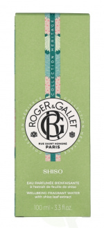 Roger & Gallet Shiso Wellbeing Fragrant Water 100 ml Natural Spray
