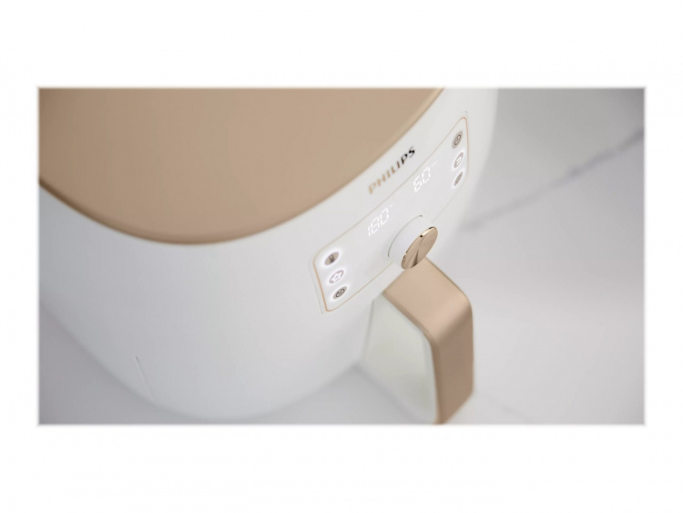 Philips Premium Collection HD9870 XXL Airfryer 2.225kW Airfryer hvit/perle