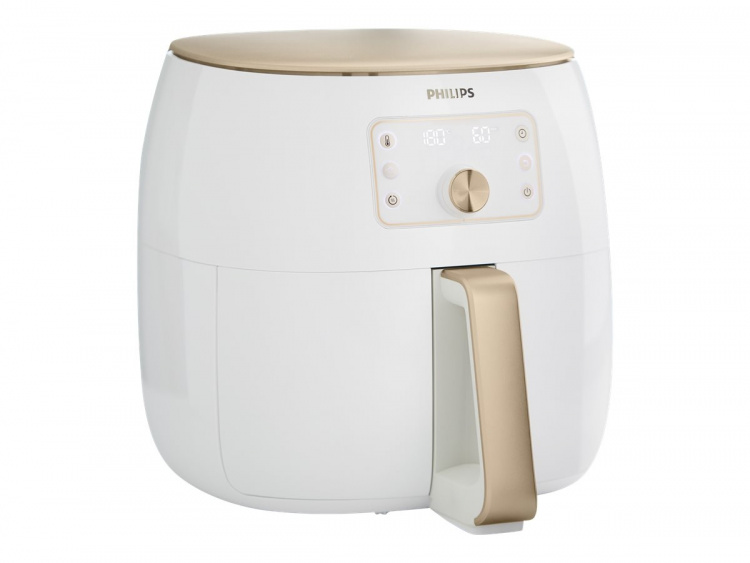 Philips Premium Collection HD9870 XXL Airfryer 2.225kW Airfryer hvit/perle